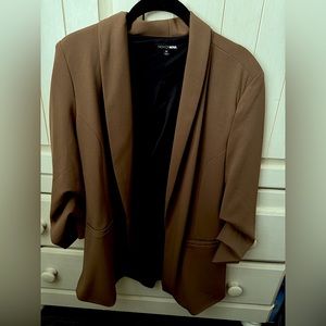 Brown blazer